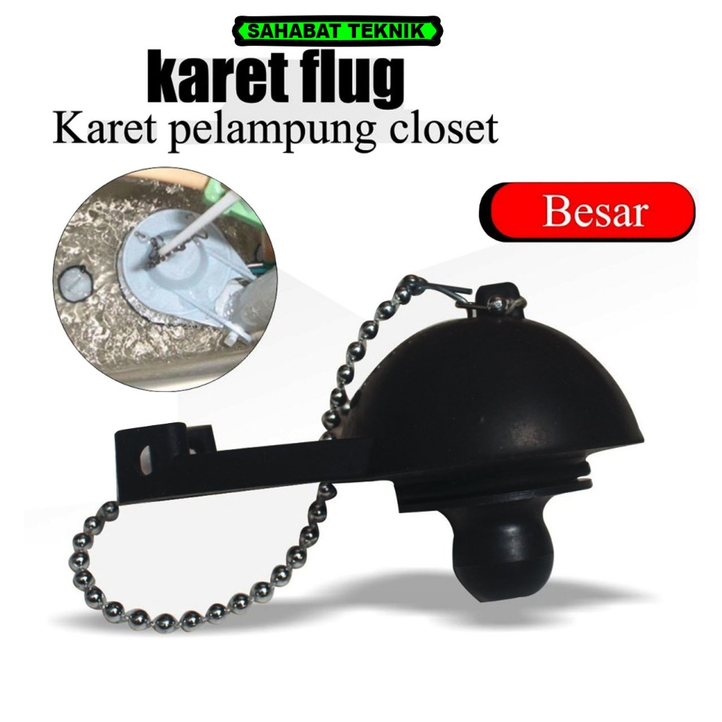 MURAH Karet Pelampung Kloset Duduk Flush Monoblok Toto Kodok Besar