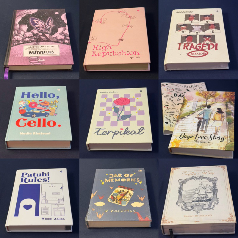 novel au indo hard cover
