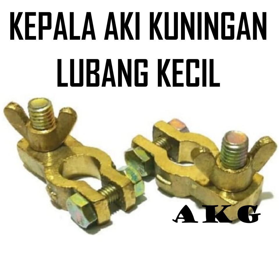 KEPALA AKI KECIL TERMINAL AKI MOBIL KUNINGAN NS40 NS60