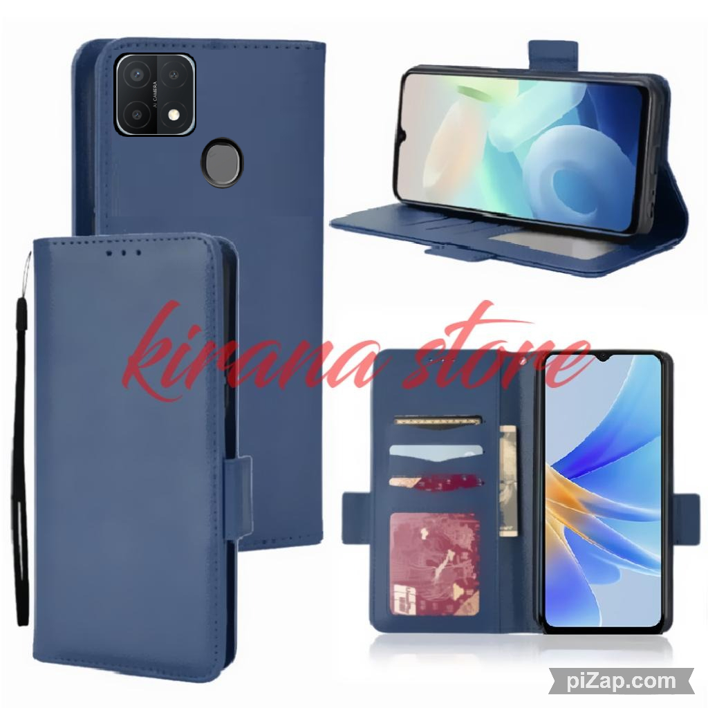 New Deals Case Dompet Hp Oppo A15 Oppo A15S Case Dompet Casing Hp Flip Kulit Case Wallet Leather