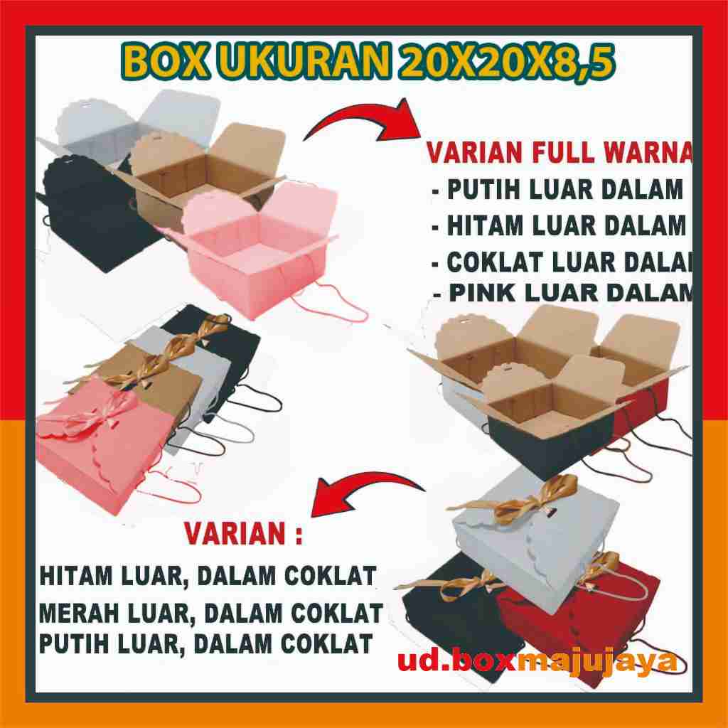 

Box 20x20x8,5 cm / Box Tas/ Box Hampers