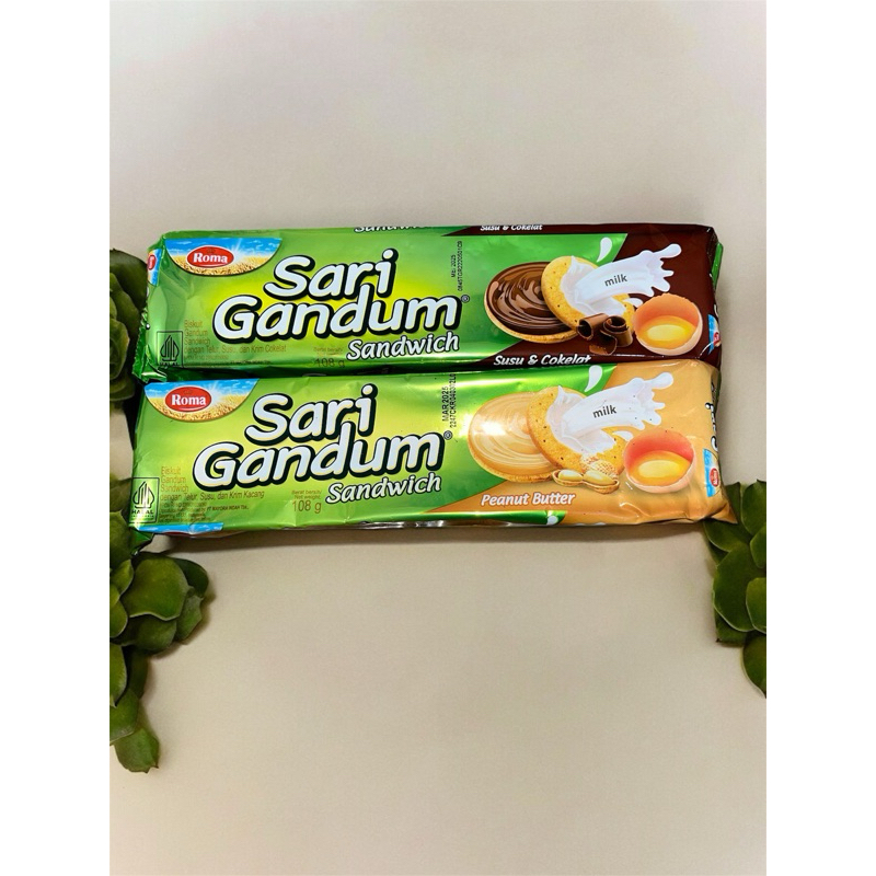 

Sarigandum coklat dan peanut