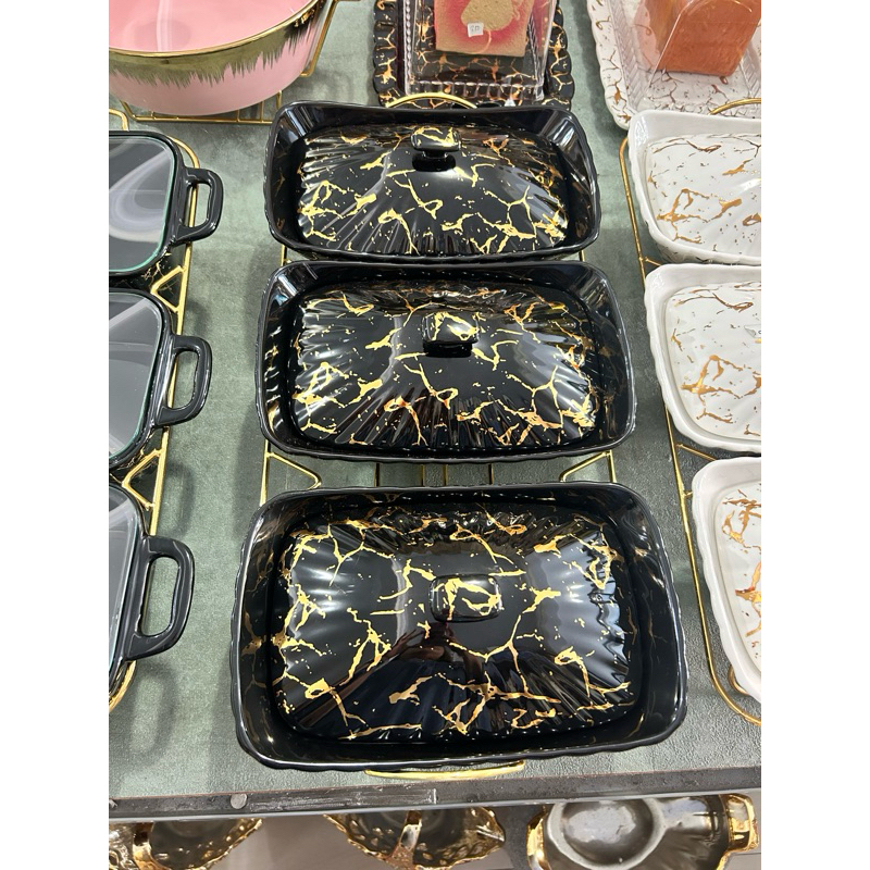 prasmanan marble hitam gandeng 3 keramik