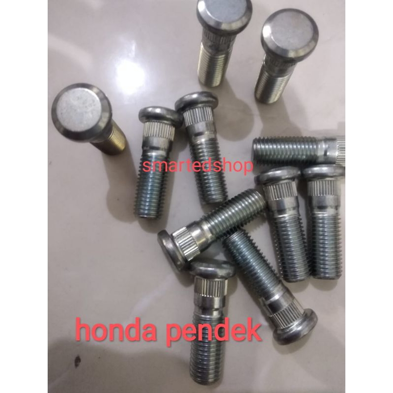 baut roda hub bolt wheel mobil honda brio mobilio jazz city freed brv
