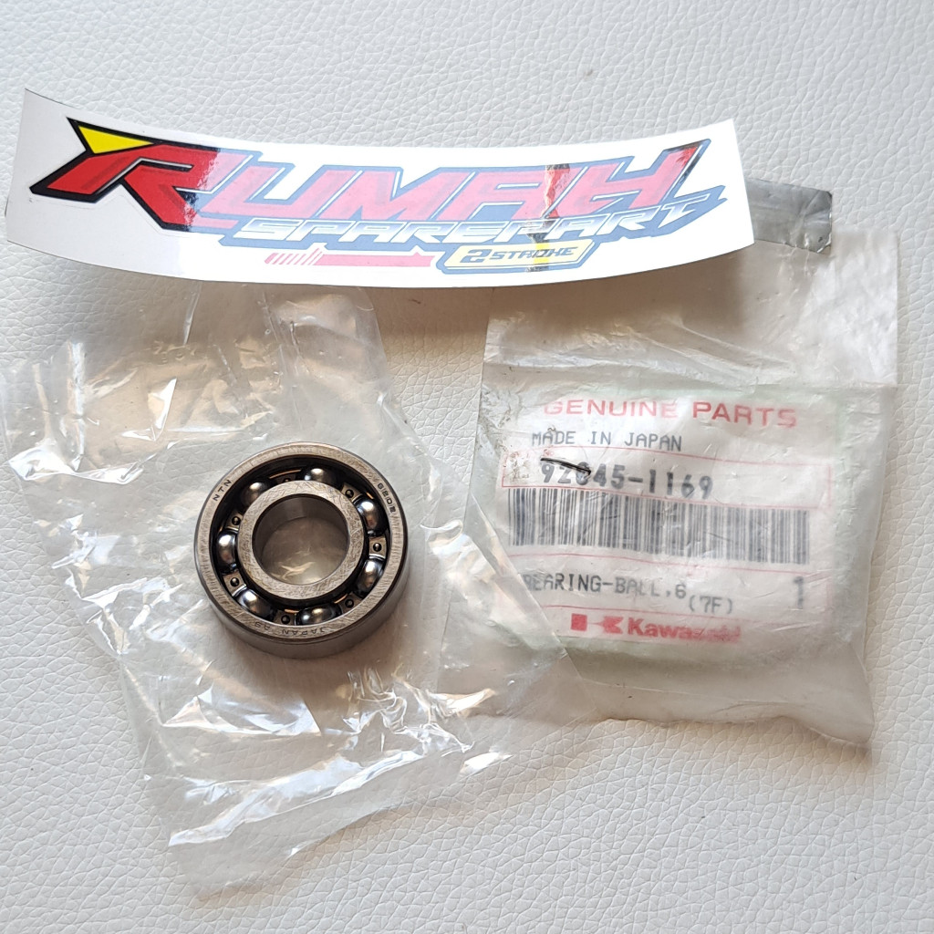 BEARING LAHER MESIN BAWAH RASIO KANAN 92045 1169 NINJA 150 R SS RR OLD NEW ORIGINAL