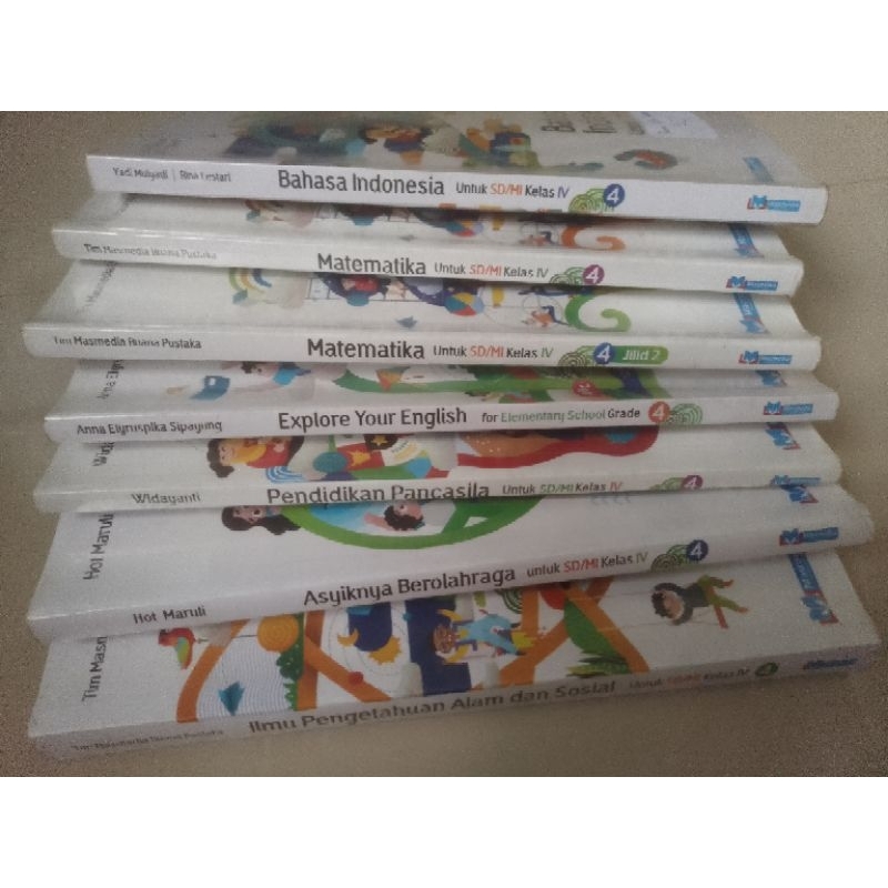 Buku Kelas 4 Masmedia Kurikulum merdeka