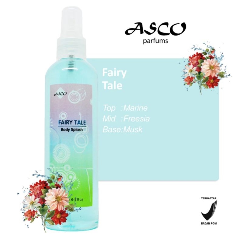 Asco Body Splash / Fairy Tale 240ml / Asco Body Mist