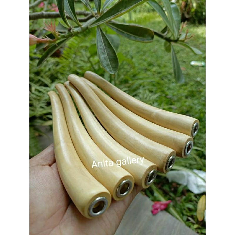 Hisperingin_ Once Kayu Premium Model Super Lengkung Gading Gajah