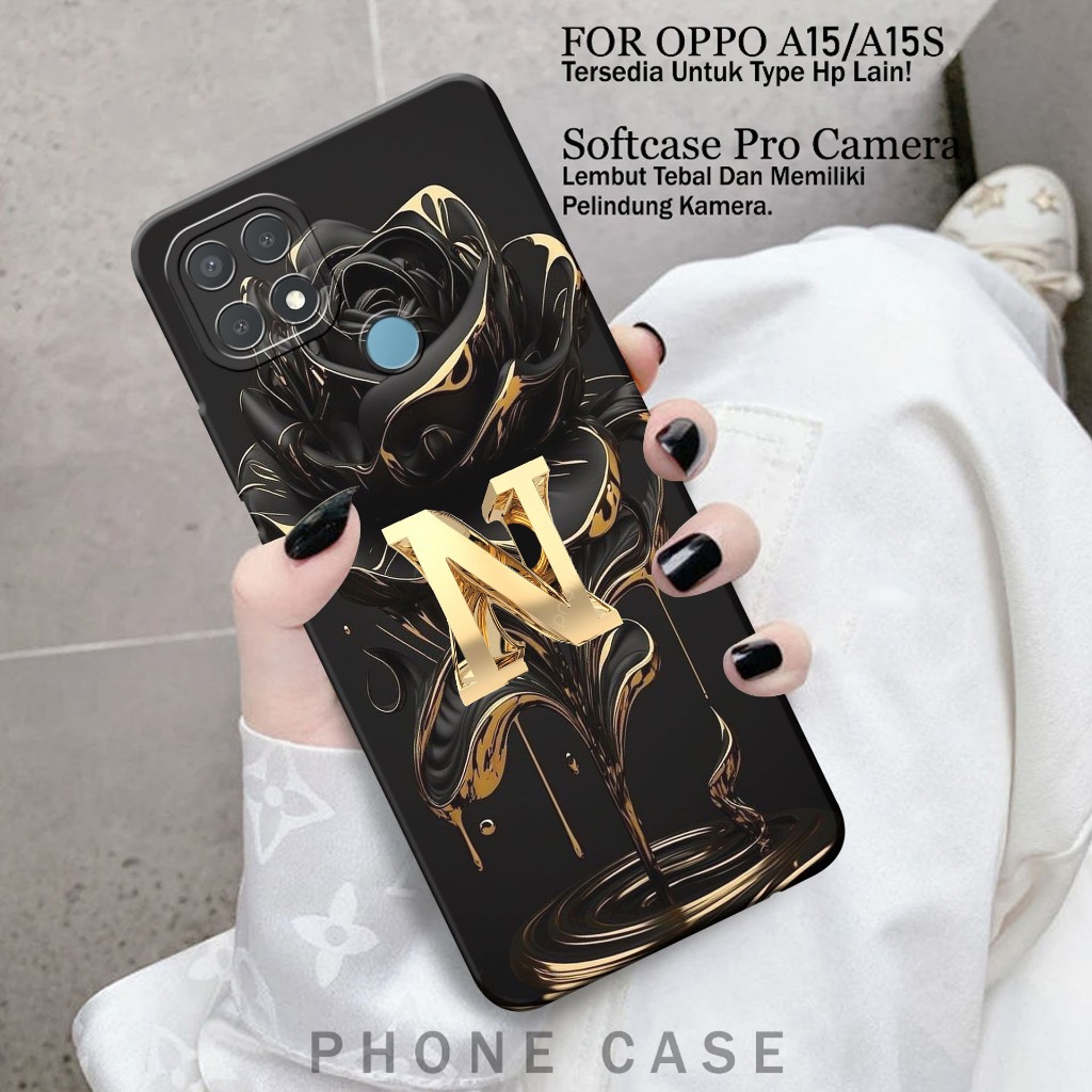 Case Oppo A15 / A15s - Casing Hp Oppo A15 / A15s - ( huruf ) - Case Hp - Casing Hp - Softcase Oppo A