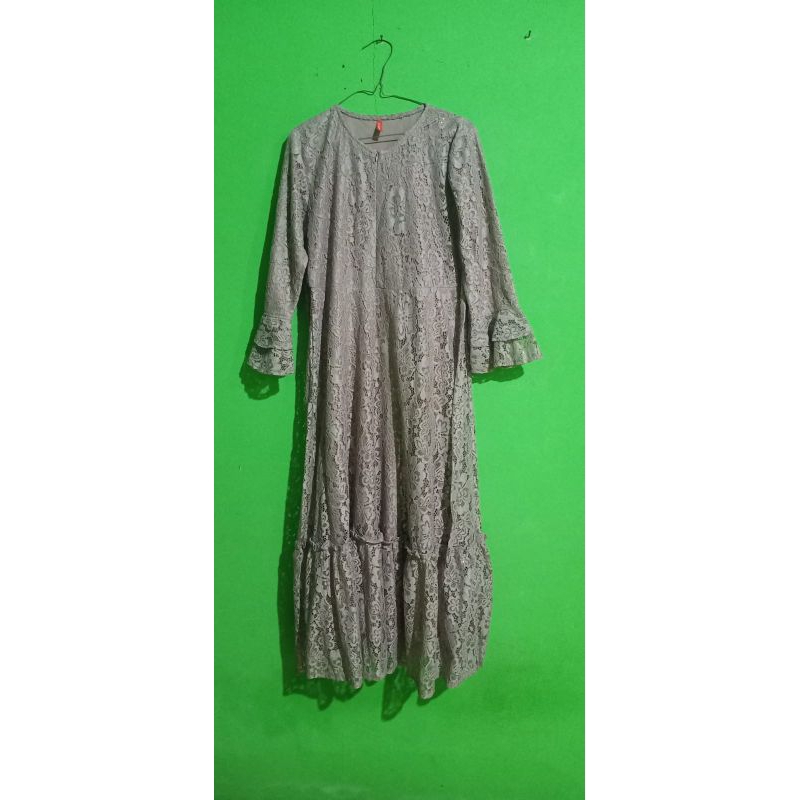 gamis brukat ld 110 PJ 130
