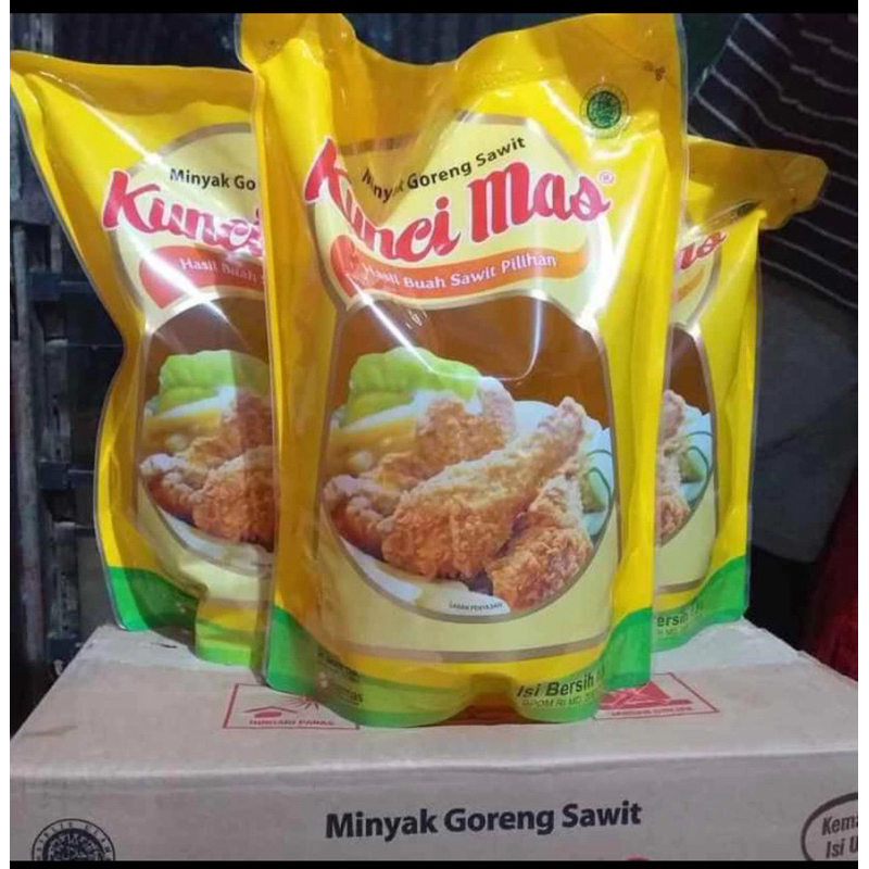

minyak kunci mas 2 liter satu dus paling murah