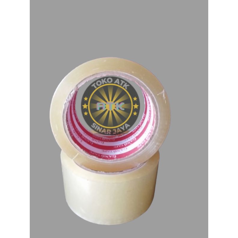 

lakban bening 2 inch gand 1 pcs