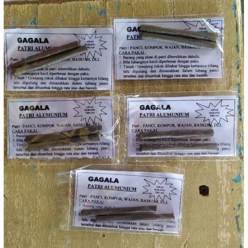 Tambal Panci Patri Aluminium | Penambal Panci Bocor Alumunium | Tambal Panci Bakar