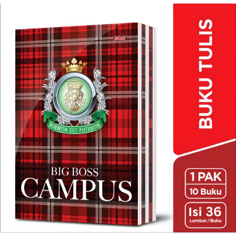 

Buku Tulis Big Boss Campus