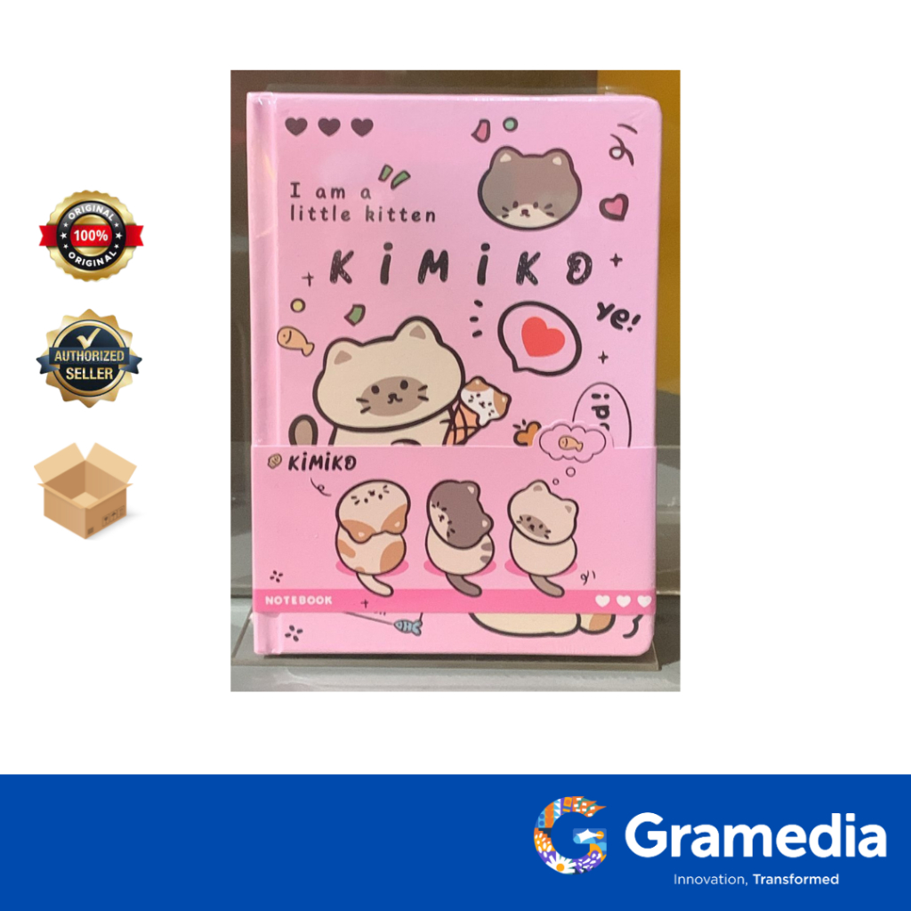 

Gramedia Surabaya - KAKO KIMIKO CAT HC NOTEBOOK A5 PINK