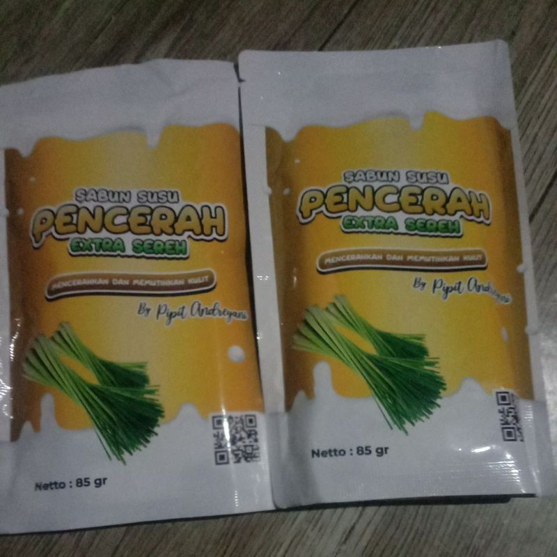 Sabun Susu Pemutih Extra Sereh by Pipit Andreyani