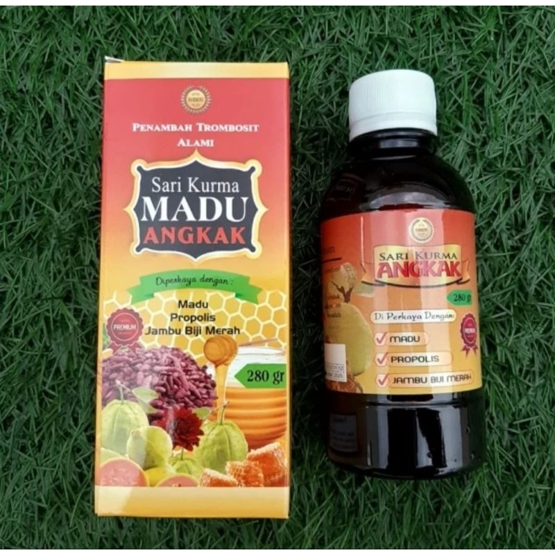 

MADU ANGKAK HARMONI 280 GR | SARI KURMA | PENAMBAH TROMBOSIT