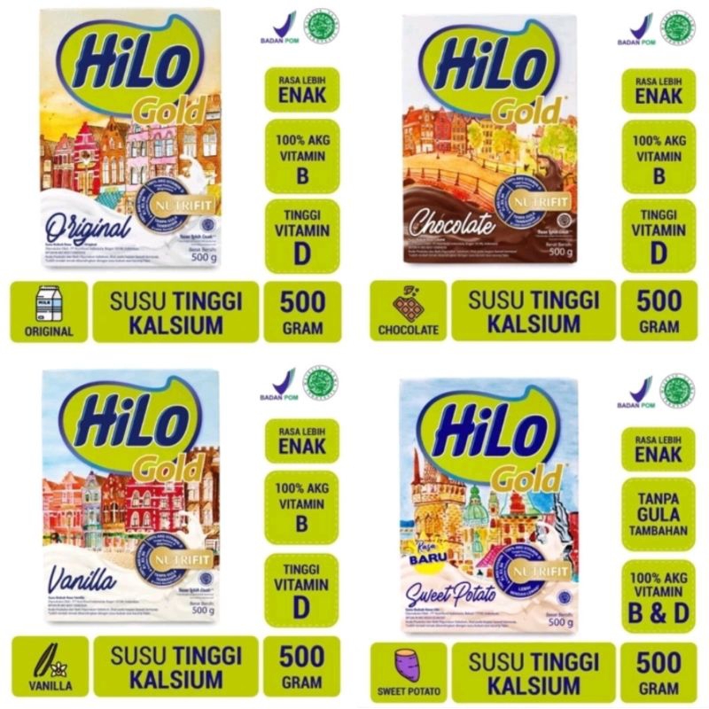 

Hilo Gold 500 Gram