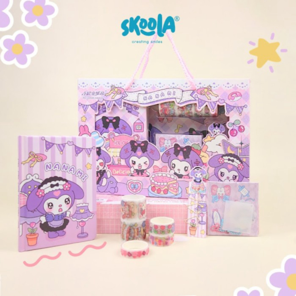 

Jual Skoola Stationery Sticker Set Notebook WashiTape Anak Perempuan Nanami Berkualitas