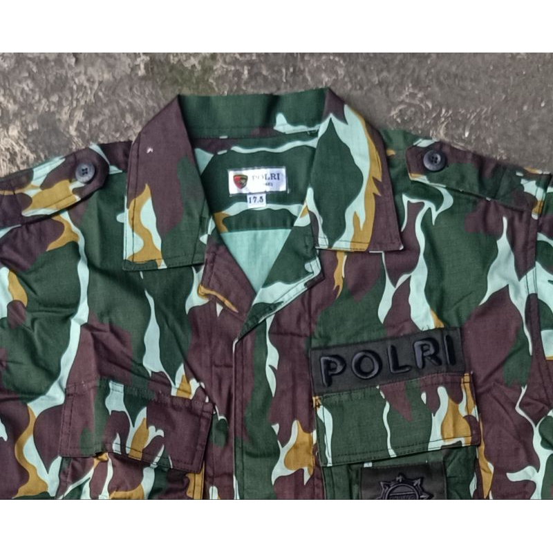lop Seragam PDL Tactical Loreng Jatah Brimob Sritex 2022