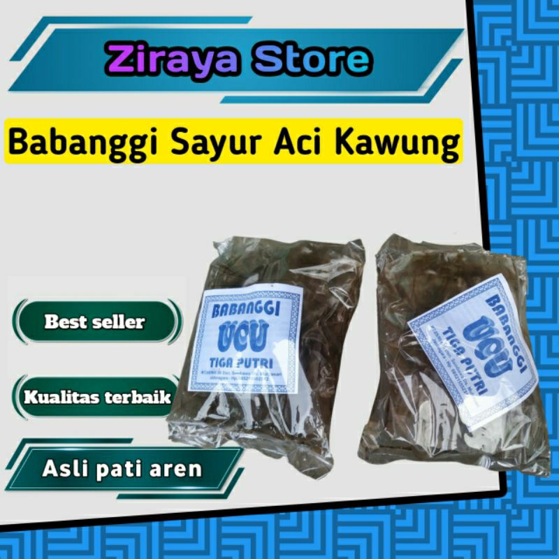 

Babanggi Aci Kawung / Babangi Sayur Pati Aren Khas Ciamis