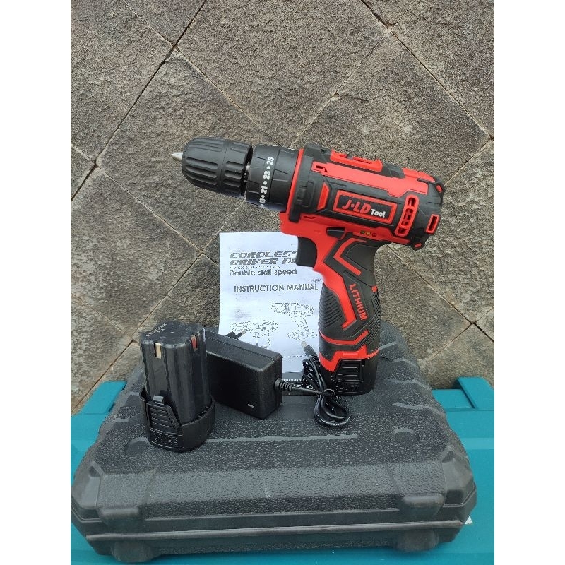 Bor Baterai JLD 16.4V Hammer Drill JLD Bor Cordless Bor kayu Tembok