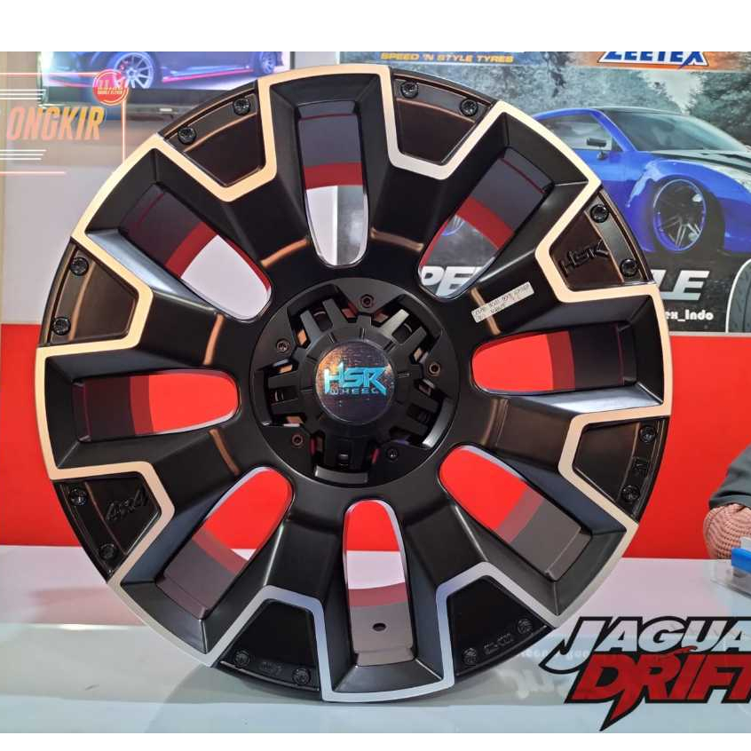 Velg Mobil R18 Pajero fortuner hilux triton hilux hummer everest strada Pelek mobil r18 x 8