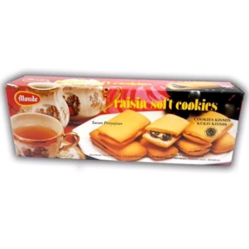 

Monde Raisin Soft Cookies 150 gr