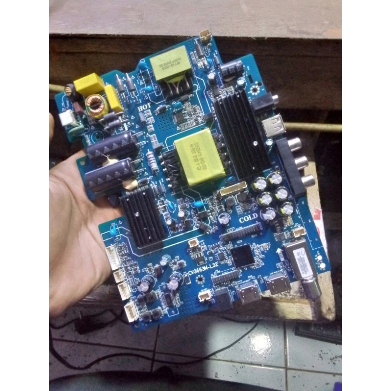 MB MAINBOARD TV LED POLYTRON PLD32BV1558 - MB TV POLYTRON PLD32BV1558 - PLD 32BV1558
