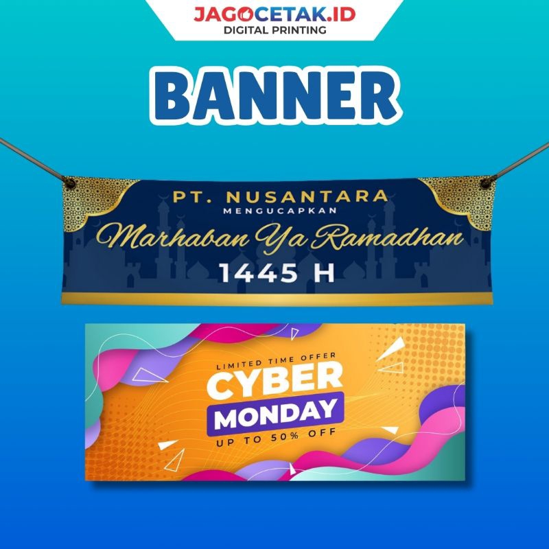 CETAK BANNER / SPANDUK FLEXI / BACKDROP BILLBOARD