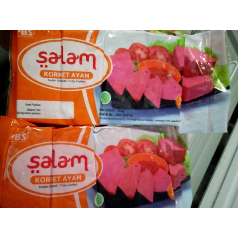 

Kornet salam ||450gr