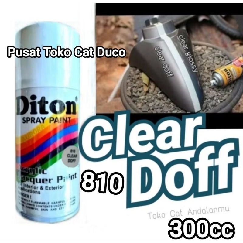 Cat Pylox Diton 810 Clear DOFF 300cc vernis klir pernis doff