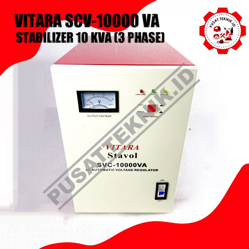 STABILIZER VITARA SVC10000W STABILIZER LISTRIK STAVOL SVC 10000 WATT VITARA