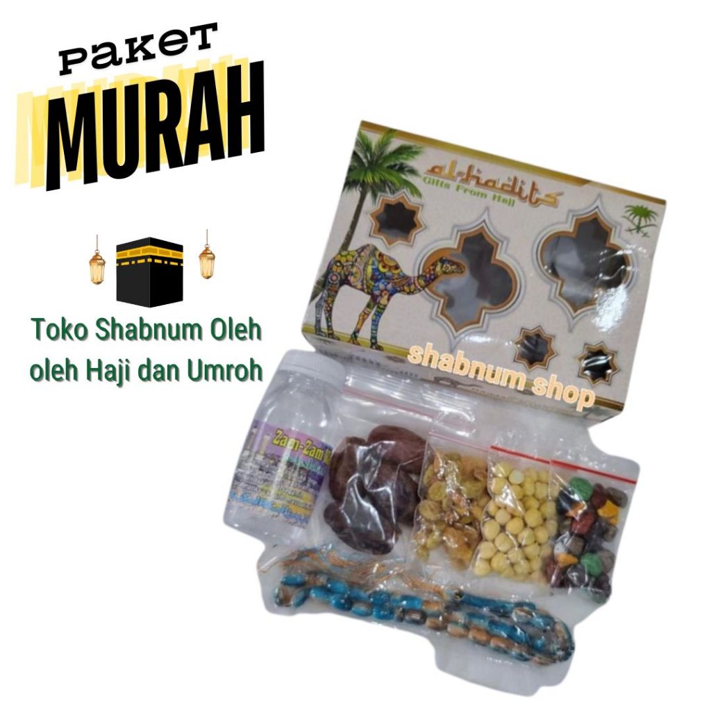 

Paket Oleh Oleh Haji & Umroh / Paket Hemat Murah Ekonomis Haji Umrah / Paket Shabnum 9