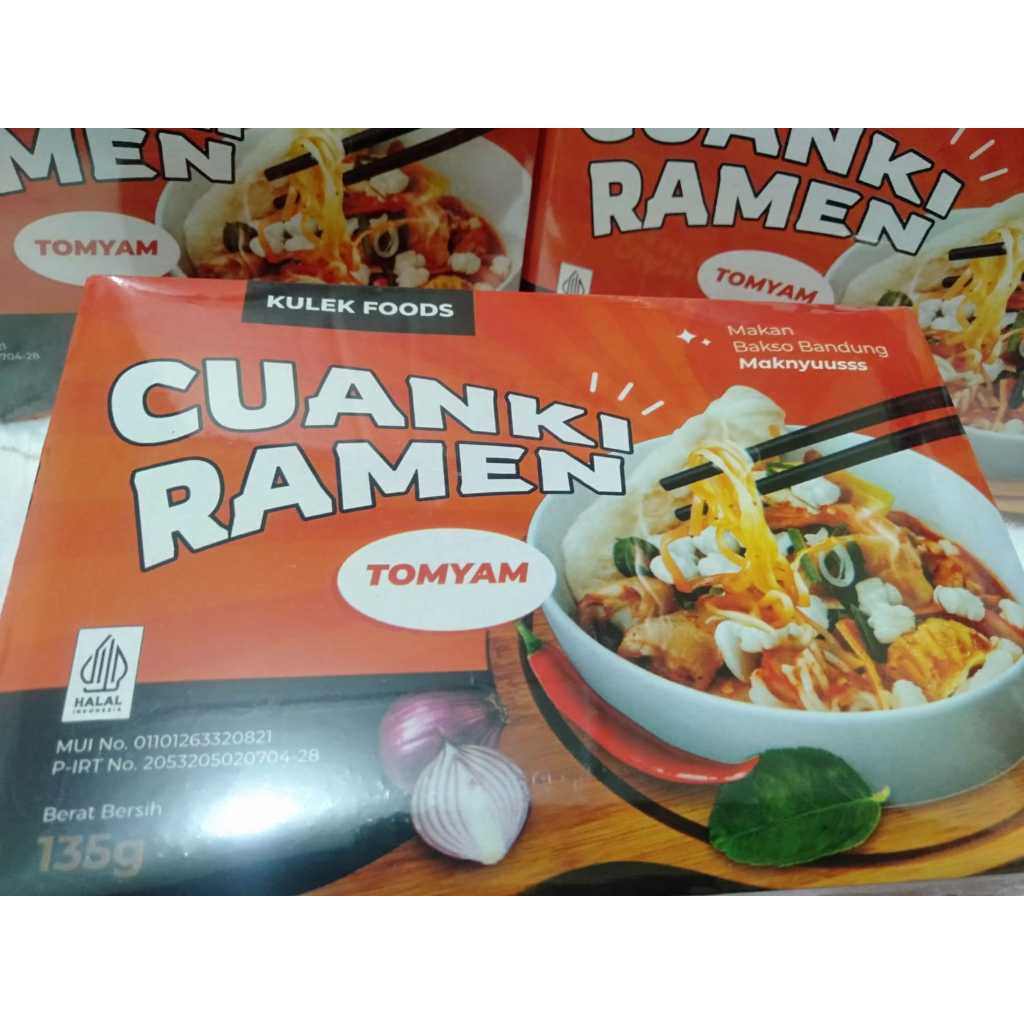 

Jabrig Cuanki Ramen Tomyam 135Gr