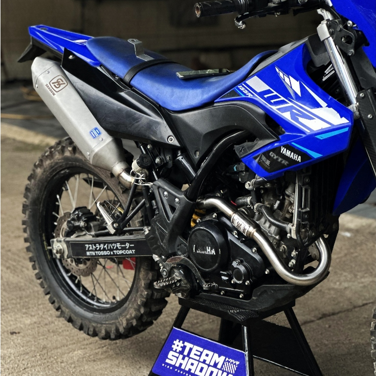Knalpot WR155 KANAN Katemi SHADOW EXHAUST SYSTEM