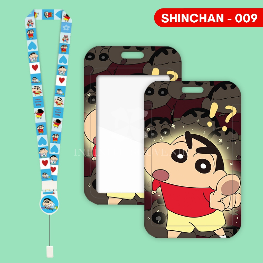 

gk (N017) ID Card Holder Tali Yoyo Shinchan / Nametag Yoyo Crayon Shinchan / Card Holder Yoyo /