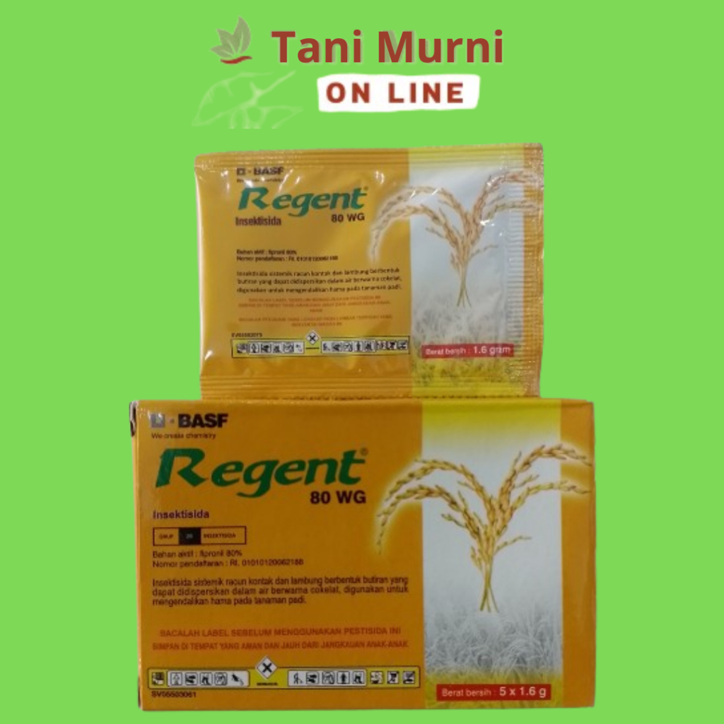 Insektisida regent 80 WG sachet 1.6 gram (harga untuk 1 sachet)