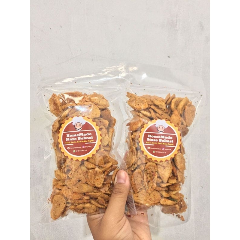 

Otak Otak Krispy Original dan Pedas Daun Jeruk 100gr