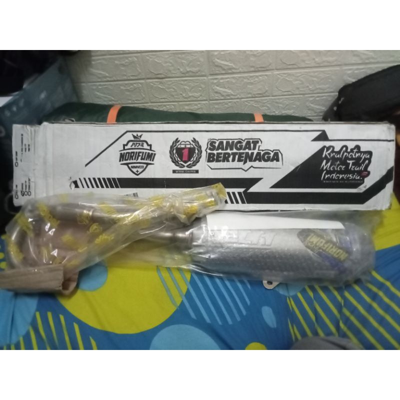 kenalpot racing norifumi motor crf 150L