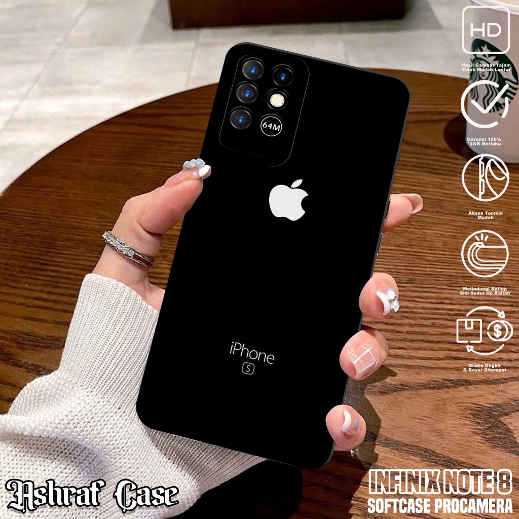 Case Infinix Note 8 - Casing Hp Infinix Note 8 Motif BRAND - Silikon Hp Infinix Note 8 - Softcase Hp