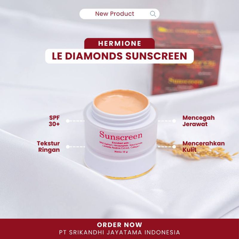le diamonds sunscreen by hermione