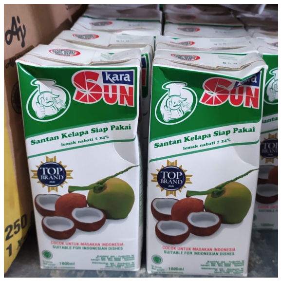 

Sun Kara Santan Kelapa 1L Santan Kelapa Instan Santan Siap Pakai