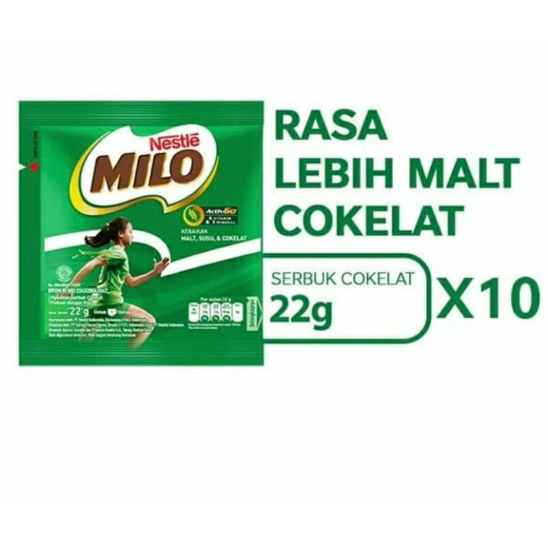 

MILO ACTIV-GO 22 GR X 12 SACHET