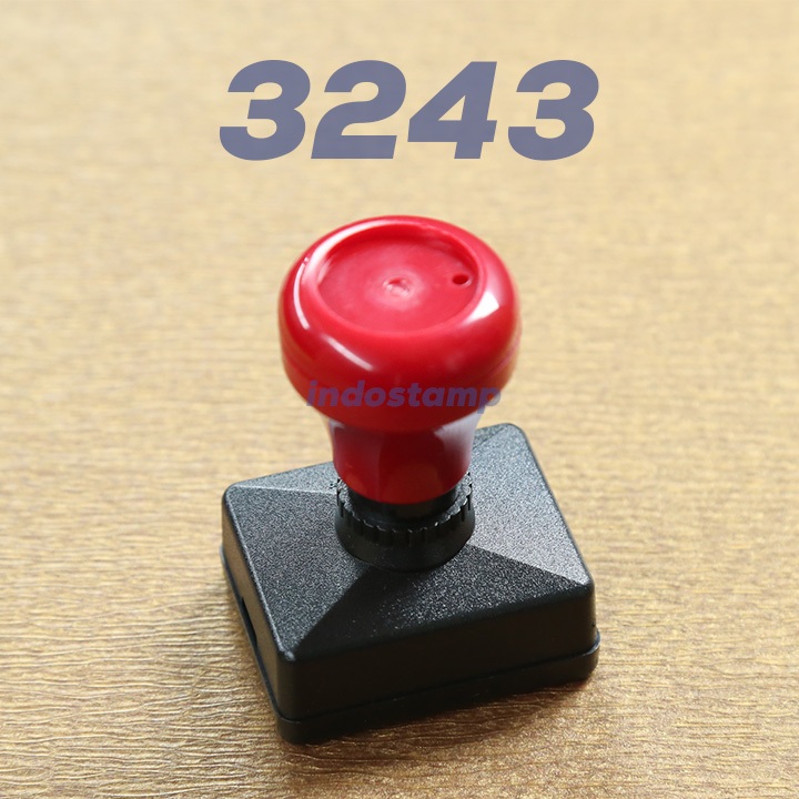 

gagang stempel 3243 flash stamp kotak 32mm 43mm original indostamp