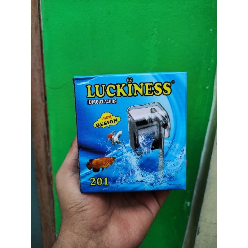 Filter Gantung Hang On Luckiness Mesin Filter Aquarium