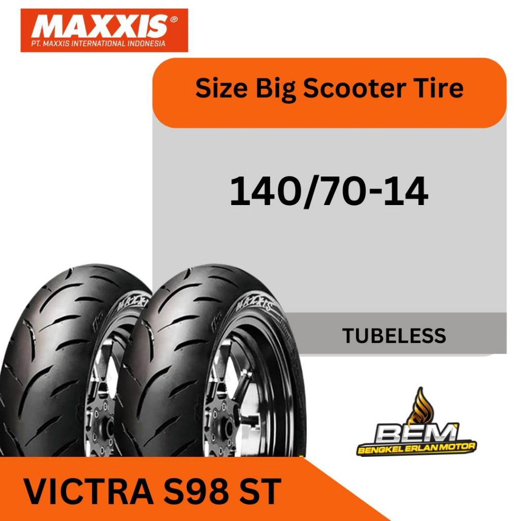 BAN MAXXIS Ring 14 VICTRA 140/70-14 Aerox PCX