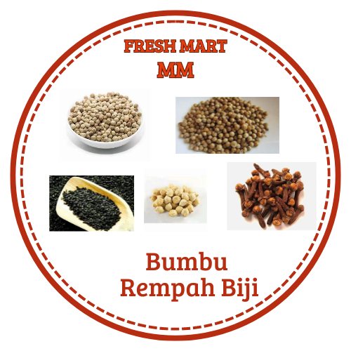 

Bumbu Rempah Biji Kemasan ( Merica,Kemiri,Cengkeh,Ketumbar,Jintan) pasar murah makassar pasar online makassar