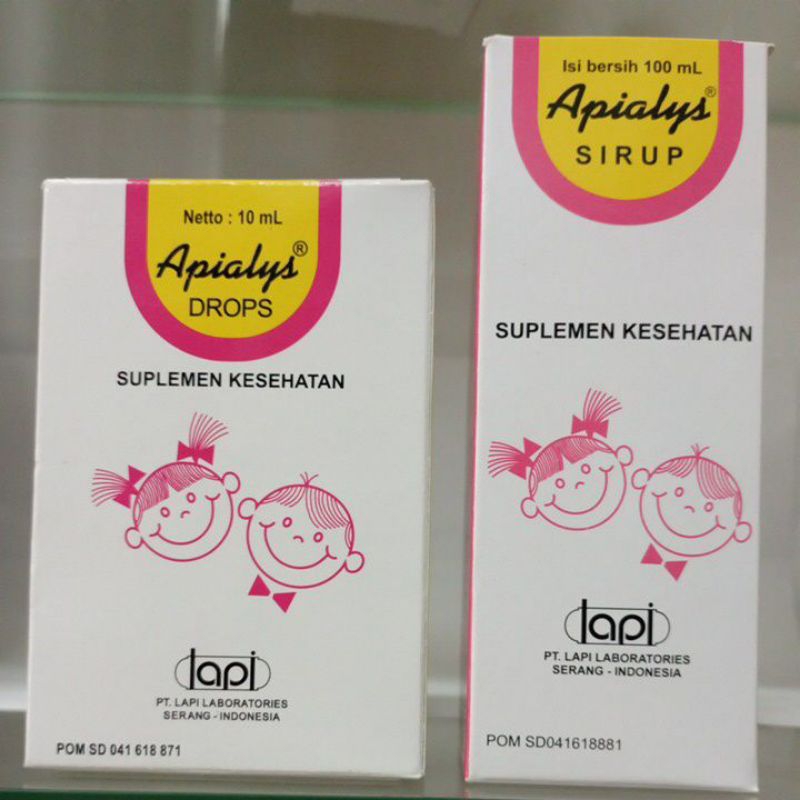Apialys drop dan sirup