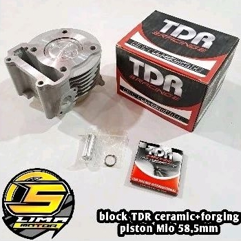 Silinder block blok TDR Racing ceramic keramik Mio old sporty soul Nouvo 58,5mm